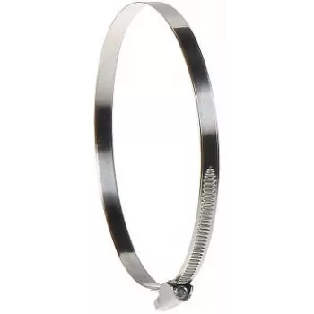 Abraçadeira metálica Delta OPM-110-130X9.0, Ø110–130 mm, 9 mm, aço galvanizado