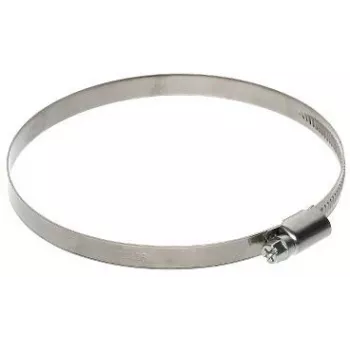 Abraçadeira metálica Delta OPM-110-130X9.0, Ø110–130 mm, 9 mm, aço galvanizado