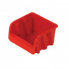Caixa empilhável Curver Profi 1, 10,8 x 11,5 x 7,5 cm, vermelho