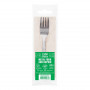 Conjunto de garfo e guardanapo de metal Gogreen Go Green