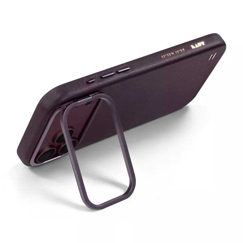 Capa Laut Lux Edge para iPhone 18 Pro / 17 Pro, MagSafe, Deep Plum