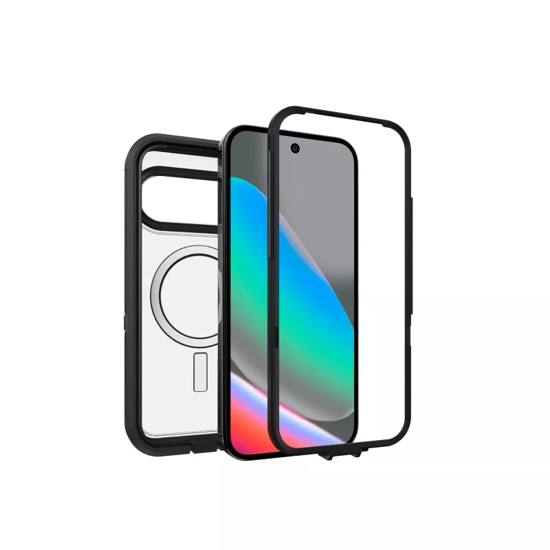 Capa OtterBox Defender XT Clear para Google Pixel 10 / 10 Pro, preto