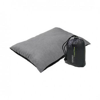 Almofada de viagem Cocoon, enchimento sintético, capa de nylon/microfibra, 29x38 cm
