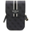 Bolsa de telemóvel Guess 4G Stripe, preta