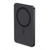 Powerbank Ksix Magslim 5000 mAh magnética USB-C PD 20W ecrã digital preto