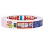 Fita de mascarar em crepe tesa 04333-00017-02, rosa-claro, 50 m x 19 mm