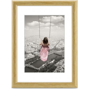 Moldura de plástico Hama Swing, natural, 15 x 20 cm