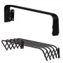 Estendal de parede Sauber, 3 m / 60 cm, preto