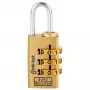 Cadeado de combinação Burg-Wächter Combi-Lock 80 15M, dourado