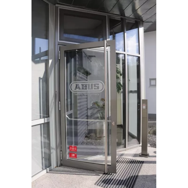 Autocolante de aviso de alarme ABUS AU1315 (UK), 74 x 52,5 mm