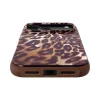 Capa Laut Huex Wave para iPhone 18 Pro / 17 Pro, MagSafe, Mocha Leopard