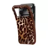 Capa Laut Huex Wave para iPhone 18 Pro / 17 Pro, MagSafe, Mocha Leopard