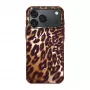 Capa Laut Huex Wave para iPhone 18 Pro Max / 17 Pro Max, MagSafe, Mocha Leopard