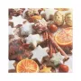 Guardanapos de Natal PAPSTAR “Cinnamon Stars” 330 x 330 mm, impressos, dobrados em 1/4, 3 folhas