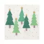Guardanapos de Natal PAPSTAR “Winter Trees” 330 x 330 mm, impressos, dobrados em 1/4, 3 folhas