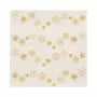 Guardanapos de Natal PAPSTAR “Golden Snowflakes” 330 x 330 mm, impressos, dobrados em 1/4, 3 folhas