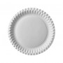 STARPAK prato de cartão 23 cm branco