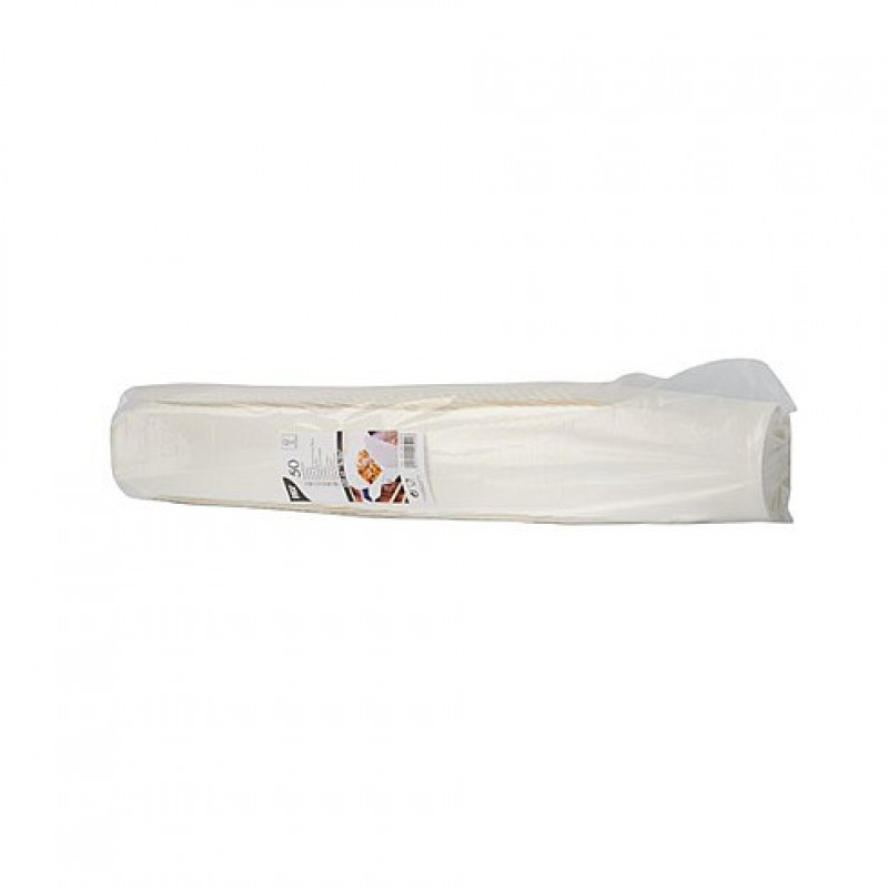 STARPAK caixas de snack To-Go, 550 ml, brancas