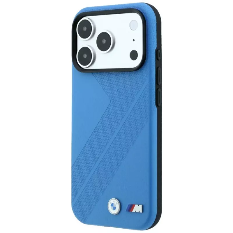 Capa MagSafe BMW M Tire Track Logótipo Metálico para iPhone 18 Pro Max / 17 Pro Max, azul