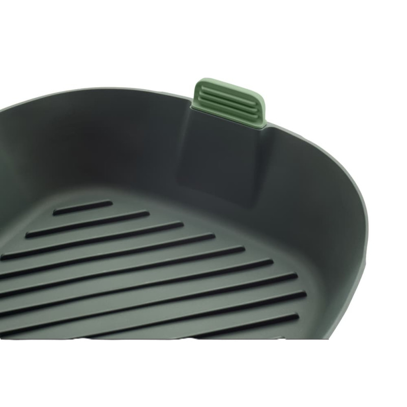 Cesto para fritadeira de ar quente LEKUE XL, cinzento