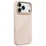 Capa UNIQ Coehl Serina para iPhone 18 Pro Max / 17 Pro Max, carregamento magnético, rosa