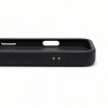 Capa MagSafe Evelatus com revestimento de borracha e suporte para Apple iPhone 18 Pro Max, preta