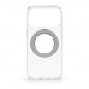 Capa híbrida MagSafe Evelatus com suporte metálico 360 para Apple iPhone 18 Pro Max, PC+TPU, transparente