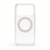 Capa híbrida MagSafe Evelatus com suporte metálico 360 para Apple iPhone 18 Pro Max, PC+TPU, transparente