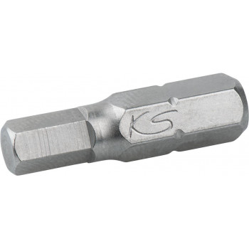 Bits sextavado interior KS TOOLS 5/16 CLASSIC 12 mm, 30 mm de comprimento