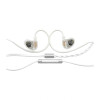 Auscultadores intra-auriculares com fios TRUTHEAR Gate com microfone, branco