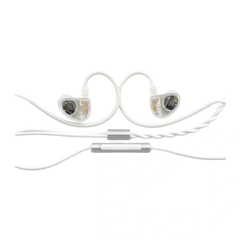 Auscultadores intra-auriculares com fios TRUTHEAR Gate com microfone, branco