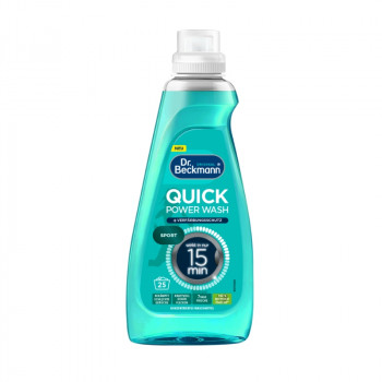 Detergente líquido para roupa Dr.Beckmann Quick Power Wash Odour Protect Sport, 800 ml