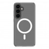 Evelatus Samsung Galaxy S24 FE capa transparente com MagSafe