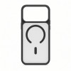 Evelatus Apple iPhone 18 Pro Max Silver-Shield Skin Feel capa MagSafe 2 em 1, mate cinzento fumo