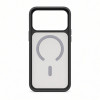 Evelatus Apple iPhone 18 Pro Max Silver-Shield Skin Feel capa MagSafe 2 em 1, mate cinzento fumo