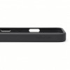 Evelatus Apple iPhone 18 Pro Max Silver-Shield Skin Feel capa MagSafe 2 em 1, mate cinzento fumo