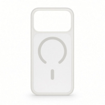 Evelatus Apple iPhone 18 Pro Max Silver-Shield Skin Feel capa MagSafe 2 em 1, mate transparente