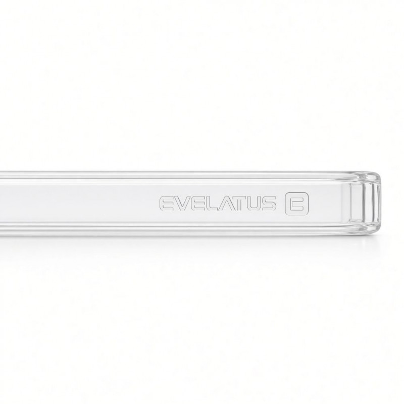 Evelatus Apple iPhone 18 Pro 1,5 mm Anti-Scratch capa MagSafe 2 em 1 transparente