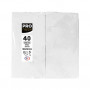 PROnappe guardanapos 38,0 x 38,0 cm branco