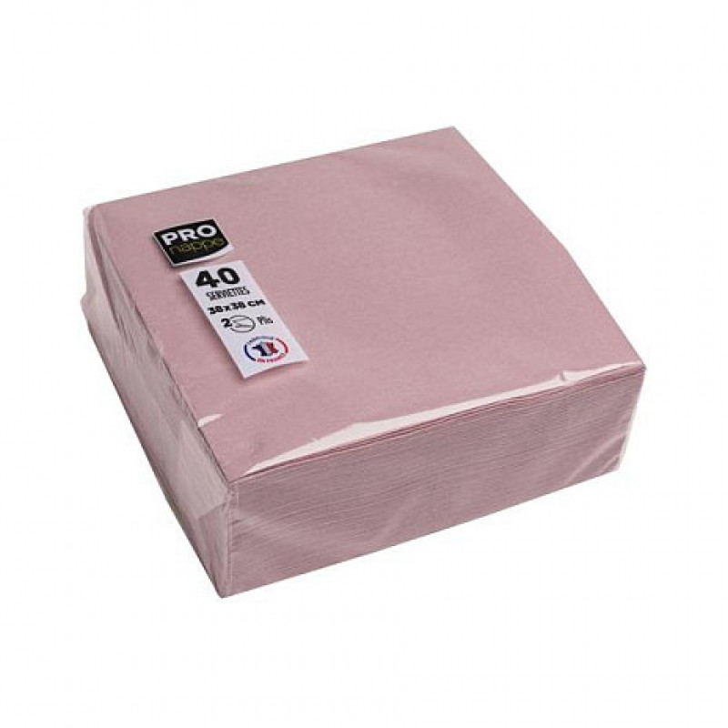 Guardanapos PROnappe 38,0 x 38,0 cm rosa antigo