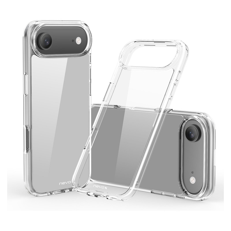 Capa Nevox StyleShell FLEX para iPhone 17 Air, transparente (2511)