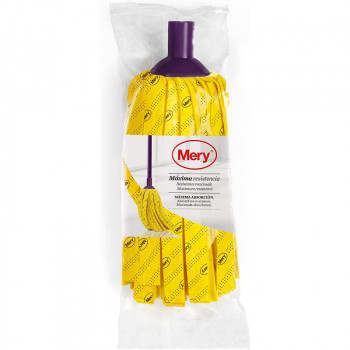 MERY cabeça de esfregona de substituição com tiras de esponja, 23 cm, 105 g