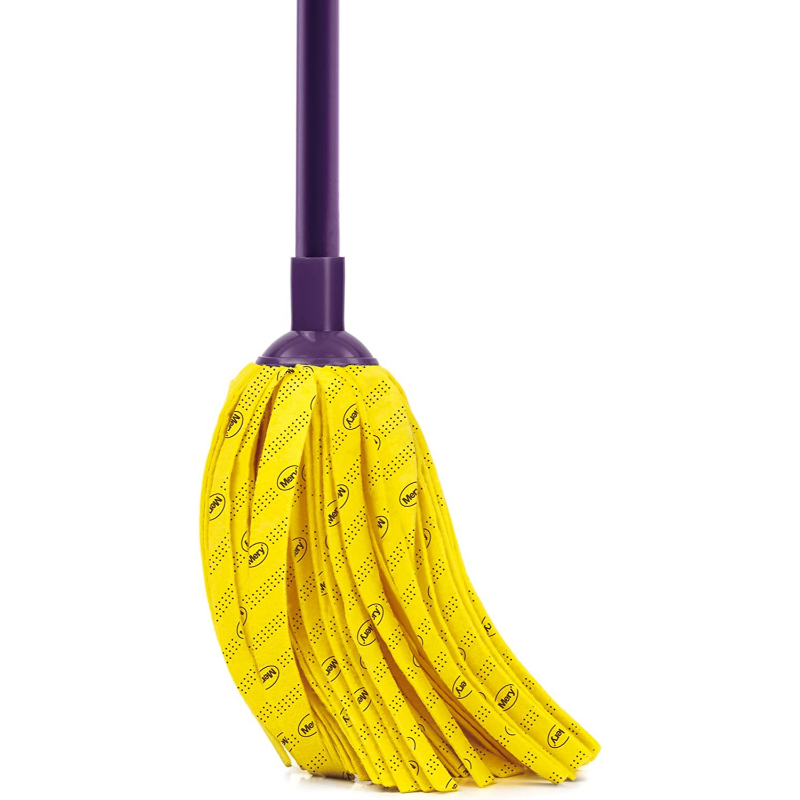 MERY cabeça de esfregona de substituição com tiras de esponja, 23 cm, 105 g