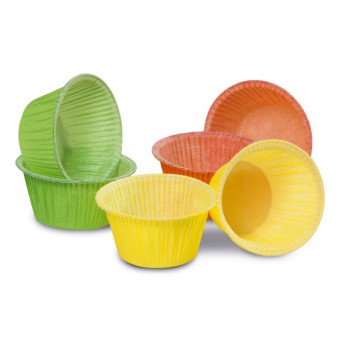 Guardini Easy Bake formas de papel para muffins, 6 unid., coloridas, Ø 5 x 4 cm