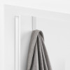 Rayen gancho de porta para pendurar, 1 gancho, branco