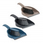 YORK COMPACT conjunto de pá e escova com bordo de borracha