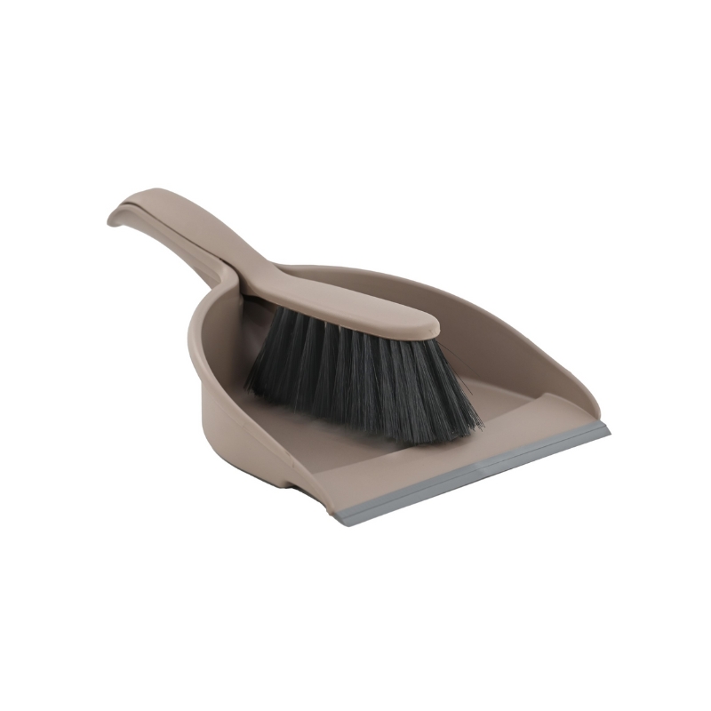 YORK COMPACT conjunto de pá e escova com bordo de borracha