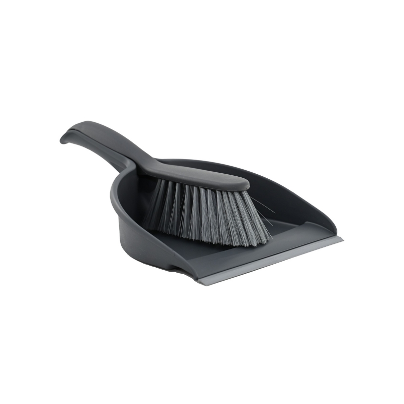 YORK COMPACT conjunto de pá e escova com bordo de borracha
