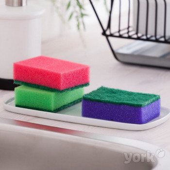 YORK esponjas da louça, 25 + 5 grátis (30 unid.)