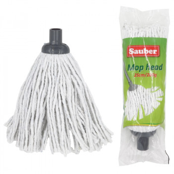Cabeça de esfregona substituível Sauber 200g / 25cm